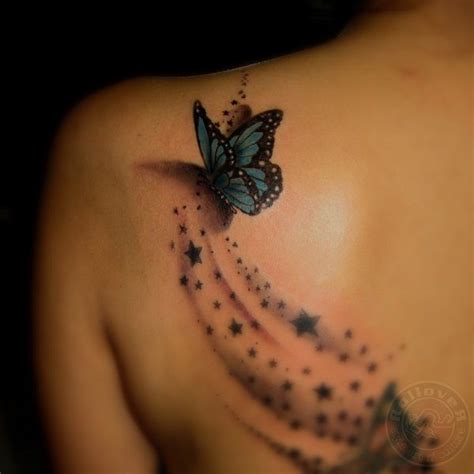 Top Unique Designs Of 3d Butterfly Tattoos For Women