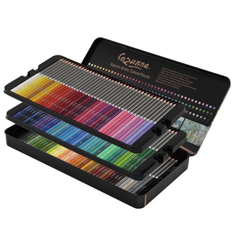 cezanne professional colored pencil set   colors artist quality