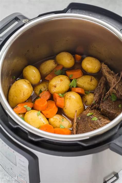instant pot pot roast recipe   easy comforting dinner