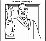 Luther Martin King Coloring Pages Dr Jr Printable Mlk Sheets Kids Print Getcolorings Search Color Worksheets Again Bar Case Looking sketch template