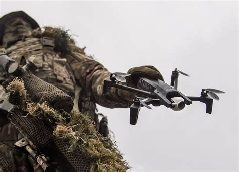 parrot awarded contract  supply  anafi usa micro drones  french