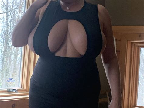 little black dress big natural breasts january 2020