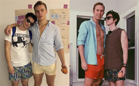 these couples dressed as call me by your name s elio and oliver for