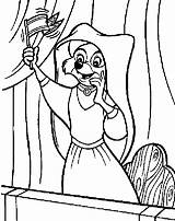 Robin Hood Coloring Pages Disney Popular sketch template