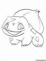 Bulbasaur Coloring Pokemon Pages Para Color Colorear Getcolorings Printable Library Clipart Getdrawings Comments Rysunek sketch template