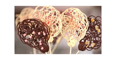 chocolate lace lollipops homemade candy recipes popsugar food photo 42