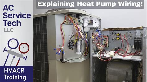 air handler heat pump work  controlled   thermostat wires youtube