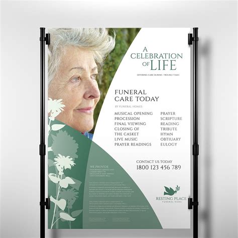 funeral service templates pack psd ai vector brandpacks