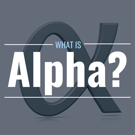 alpha  finance definition formula examples thestreet