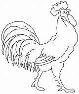 Rooster Coloring Pages Kids Drawing Printable Designlooter Children Getcolorings Year Print Color 17kb 1024 Getdrawings Library Clipart sketch template