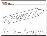Coloring Pages Yellow Preschool Crayon Color Worksheet Printable Lesson Plans Worksheets Desktop Wallpaper Recent Posts sketch template