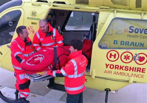 yorkshire air ambulance patients benefit from new casualty bag