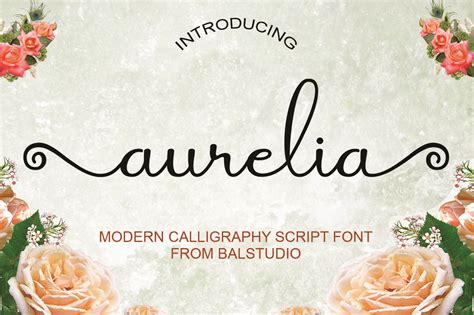 aurelia font    web