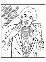 Coloring Rapper Homies Gunplay Rappers Kleurplaten Migos Homie Tupac Raperos Downloaden Uitprinten Kleurplaat sketch template