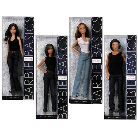 Barbie Basics Model Collection Doll Wave 2 Case Mattel