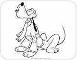 Pluto Howling sketch template