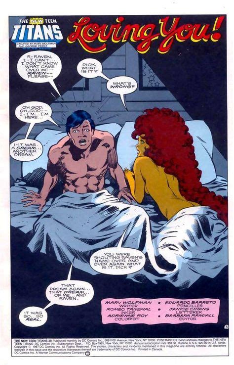 No Dick Its Not A Dream Someone Is Trying To Bring You And Starfire