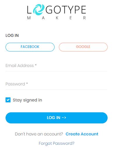 login   account logotypemaker