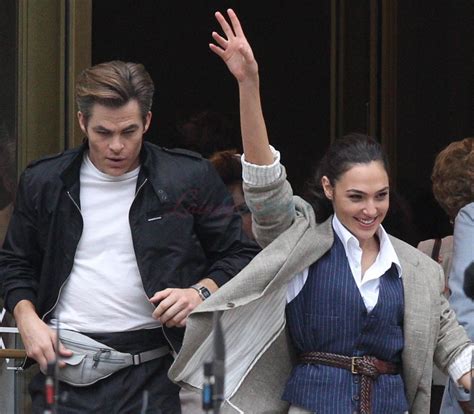 Chris Pine Has Big Dick Energy On The Set Of Wonder Woman