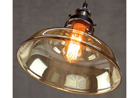 Vintage Glass Pendant Light Shade M0083