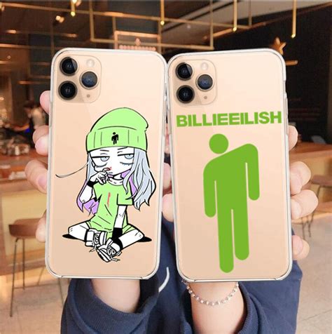 billie eilish khalid lovely soft silicone phone cover case  iphone pro max xr xs