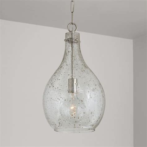 Seeded Raindrop Pendant Capital Lighting Fixture Glass Pendants