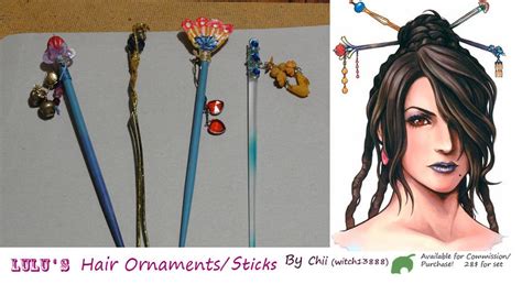 Lulu S Hair Ornaments By Witch13888 On Deviantart