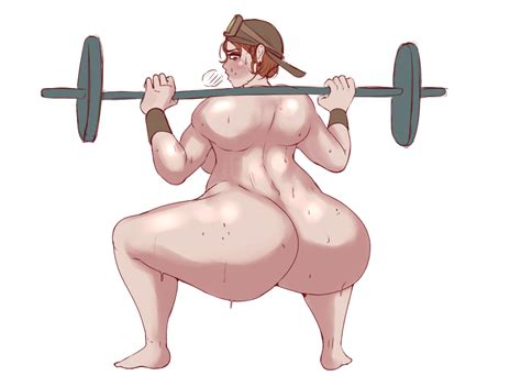 rule 34 1girls big ass chubby female dedalo dumbbell gridlock