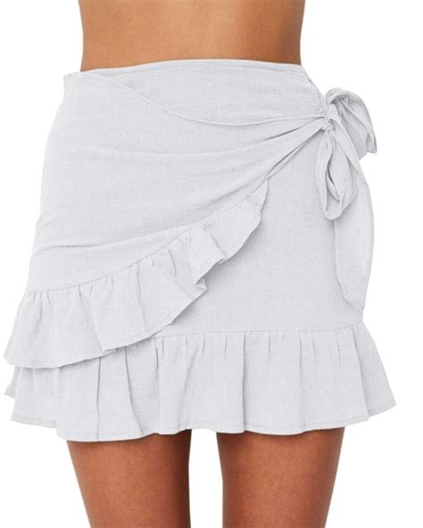 arrives by fri mar 4 buy womens floral a line mini skirts wrap pleated