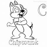 Chipmunk Coloring Coloringfolder Chipmunks статьи sketch template