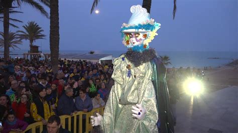 carnaval de vinaros  arribada de sa majestat carnestoltes    canal noticies