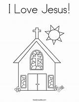 Coloring Church Jesus Family Pages Holy Spirit Sunday School Sheets Bible Iglesia Colouring Color Kids Printable Clipart Crafts Loves Twistynoodle sketch template