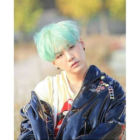 In What Era Did Suga Have Mint Green Hair Quora