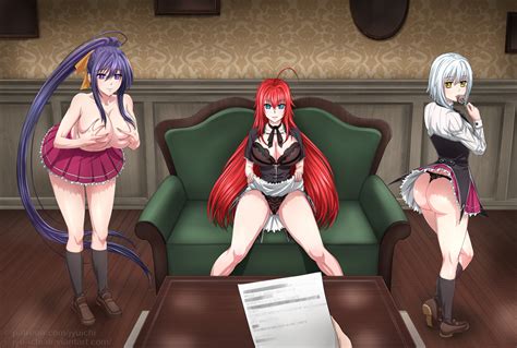 high school dxd by isaii hentai foundry