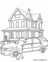 Coloring Pages Car Garage Convertible Getcolorings Color Their Family Getdrawings sketch template