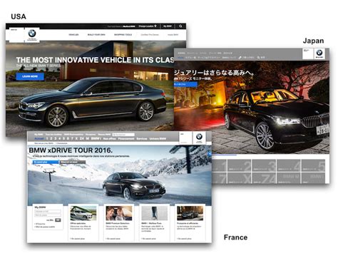 global automotive website   bmw global  design