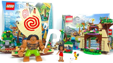 2 lego moana sets island adventure 41149 ocean voyage