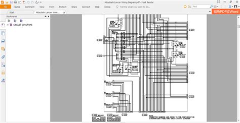 mitsubishi lancer wiring diagram automotive library