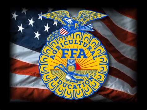 american flag ffa emblem video background  wisconsin state ffa
