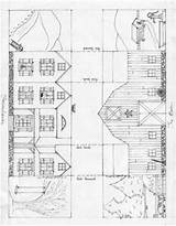 Christmas Village Putz Houses Paper Printable Templates Cardboard Sketch House Template Farmhouse Pdf Barn Board Google Diy Pattern 3d Paintingvalley sketch template