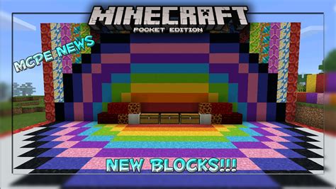 blocks coming  mcpe mcpe news minecraft pe pocket edition