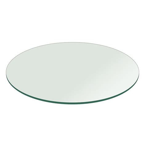 48 Inch Round Glass Table Top 3 8 Inch Thick Clear Tempered Glass With