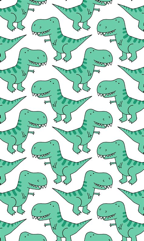 Update More Than 82 Dino Wallpaper Cute Best In Cdgdbentre