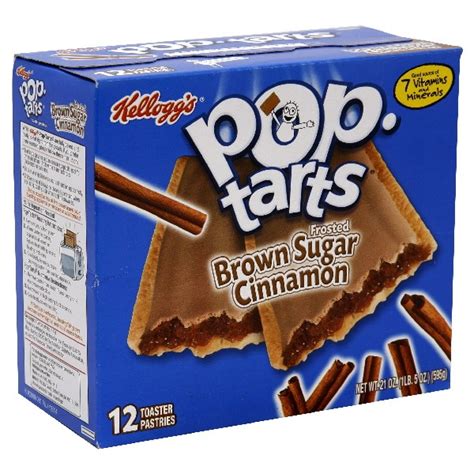 kellogg s pop tarts frosted brown sugar cinnamon 12 ct