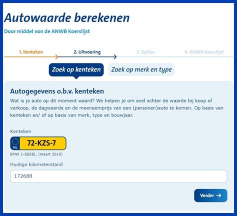 dagwaarde auto berekenen   stappenplan waarde auto bepalen