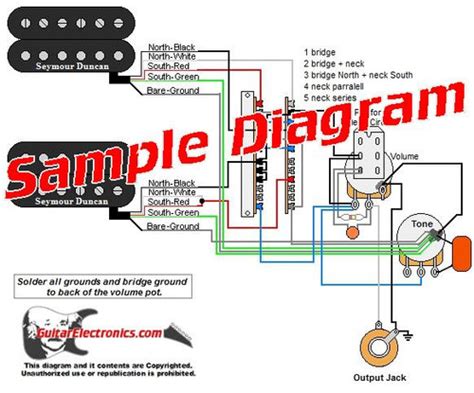 electric guitar wiring schematic diagrams  tips semi active guitar wiring simple