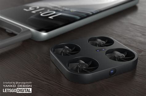 vivo smartphone  built  mini drone  camera letsgodigital