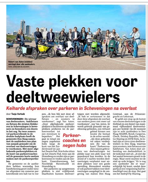 tanja verkaik  twitter deelfietsen scooters en bakfietsen kun je  scheveningen deze zomer