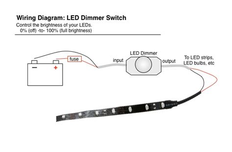 led light dimmer switch wiring diagram leviton led  vdc  voltage  dimmer switch