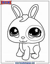 Coloring Pet Littlest Shop Bunny Pages Cute Printable Kids Print Lps Animals Sheets Dog Colouring Color Printables Animal Little Bunnies sketch template